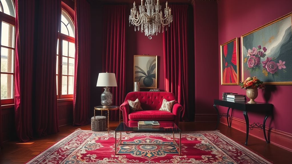 top burgundy bedroom ideas