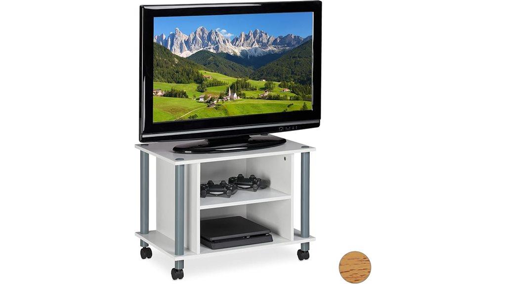 tv support on wheels