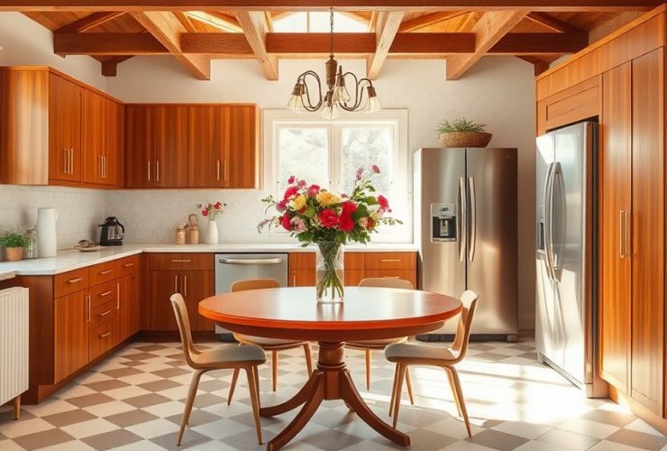 vintage modern kitchen ideas