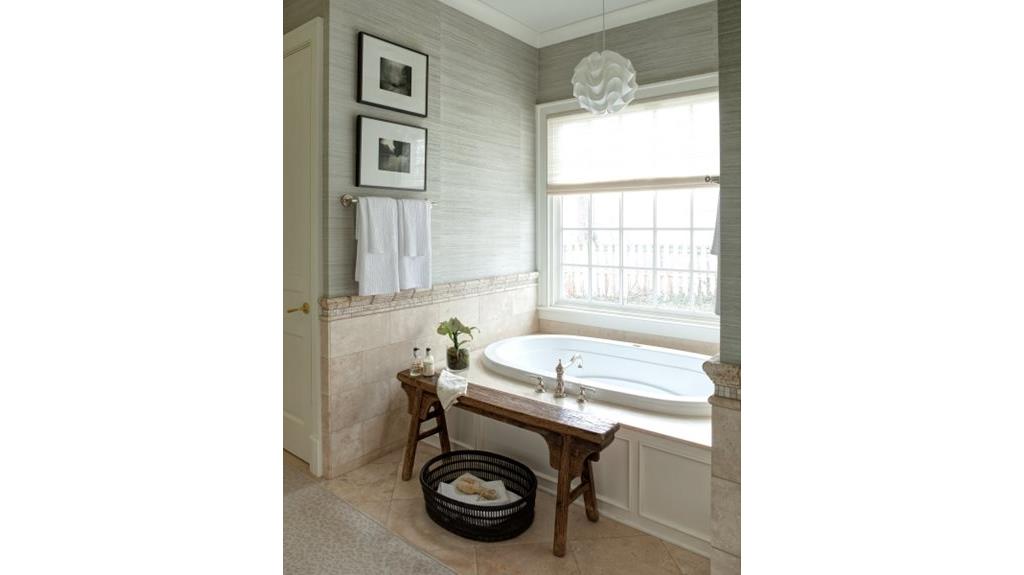 zen inspired bathroom retreat