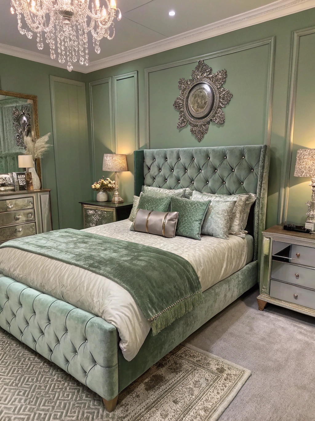Impossible de résister à ces 15 chambres vert sauge ultra inspirantes