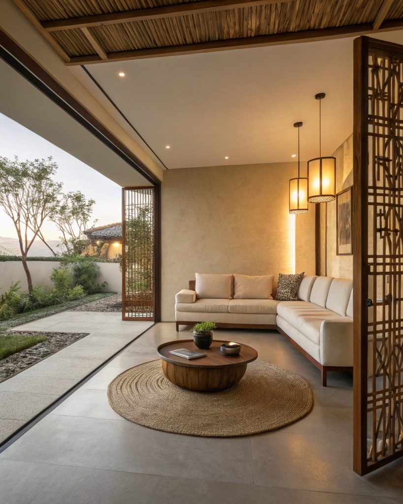 Disposition des meubles dans un salon Feng Shui