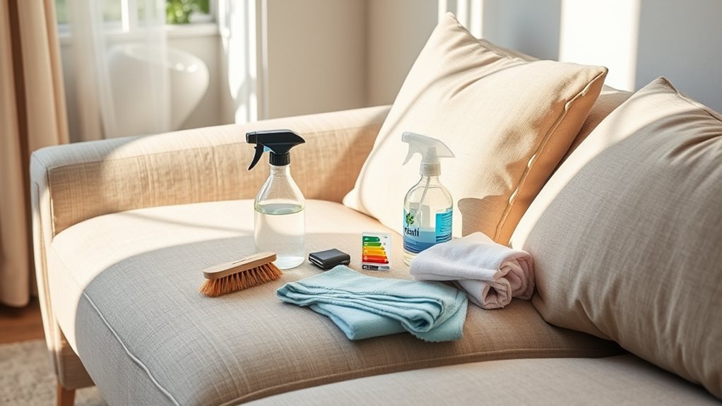 fabric sofa cleaning codes