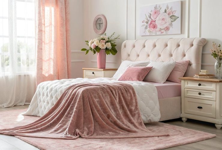 pale pink decoration ideas
