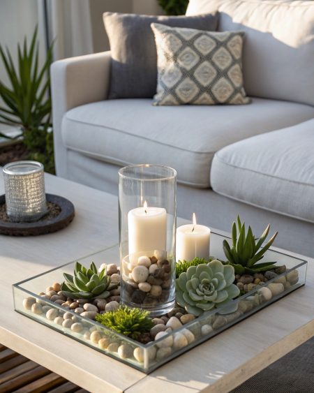 15 Idées Cool pour Utiliser des Galets dans la Décoration Intérieure