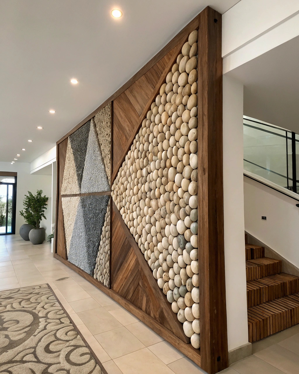 15 Idées Cool pour Utiliser des Galets dans la Décoration Intérieure