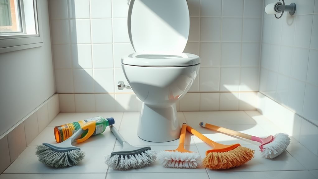 using incorrect cleaning products