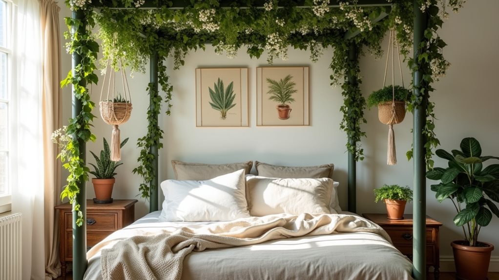 botanical bedroom design ideas