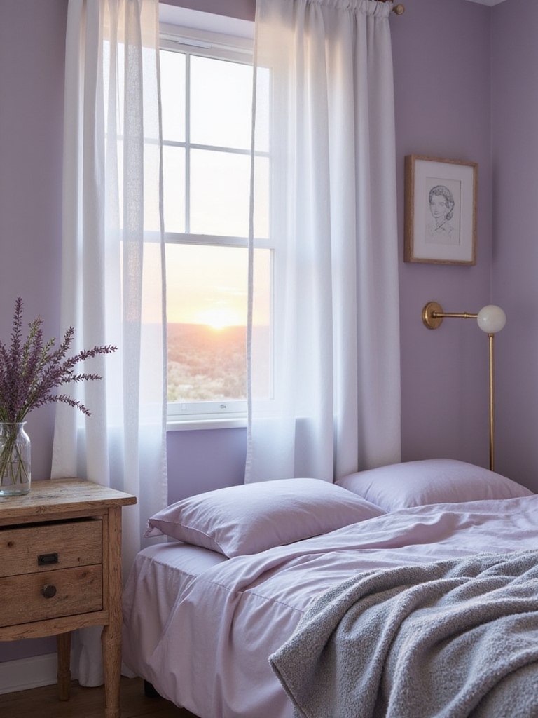 choisir le violet pastel parfait