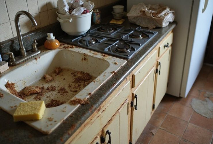 dirty kitchen hotspots revealed