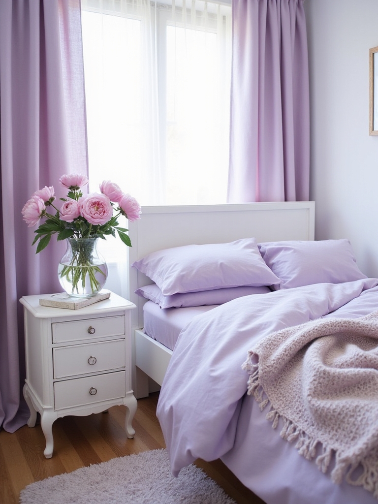 composition florale pastel fraîche