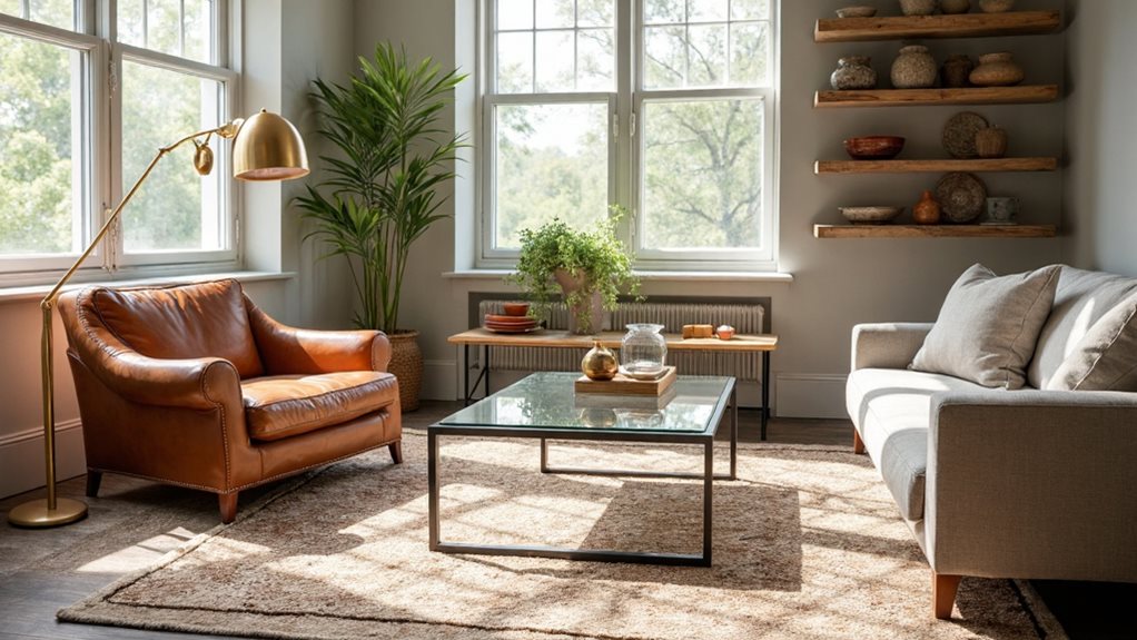 mélanger les matériaux et les textures