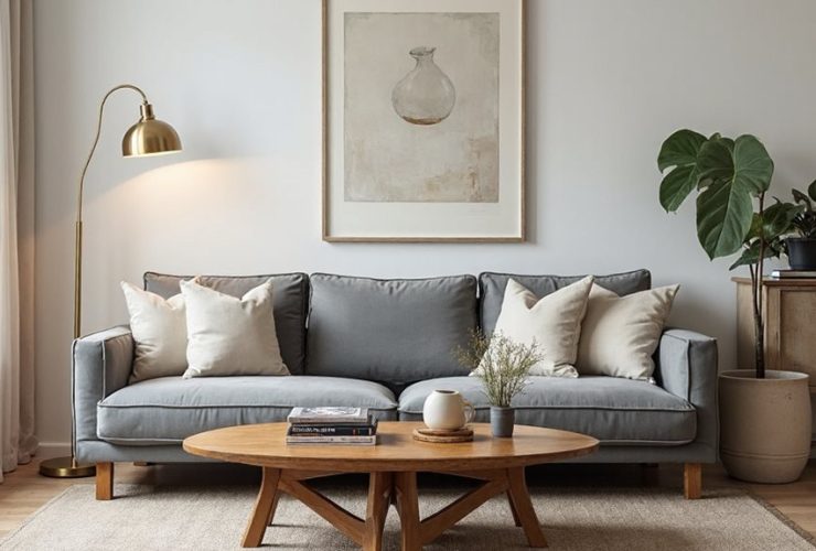 mix modern and vintage