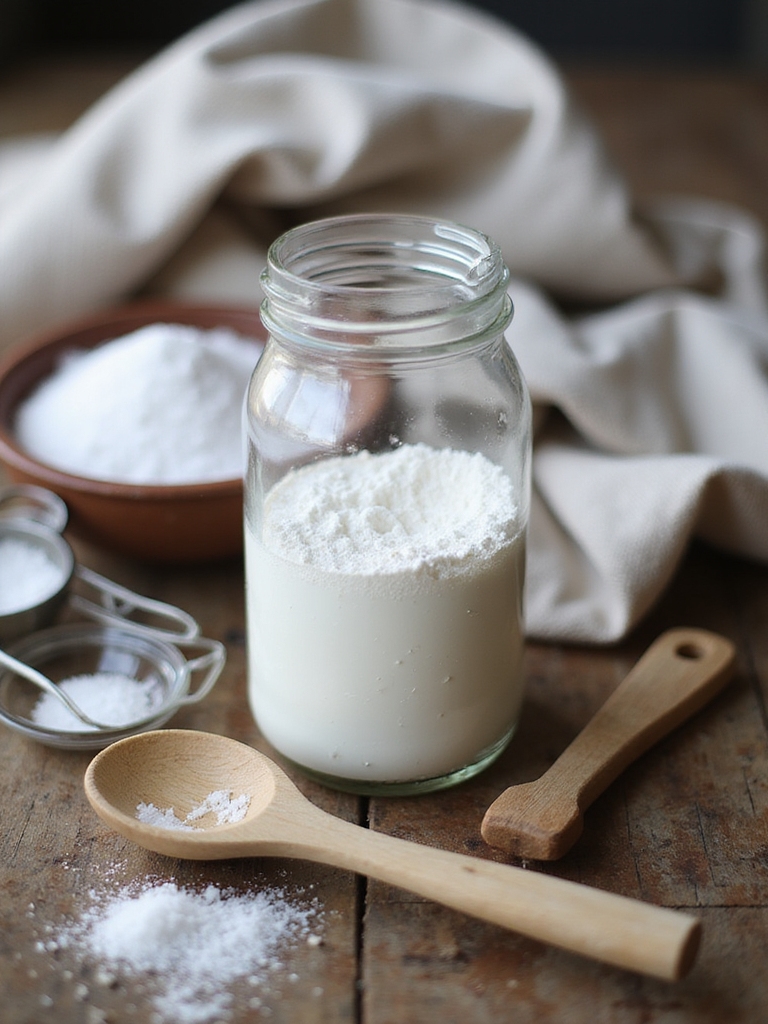 étape par étape détergent à lessive