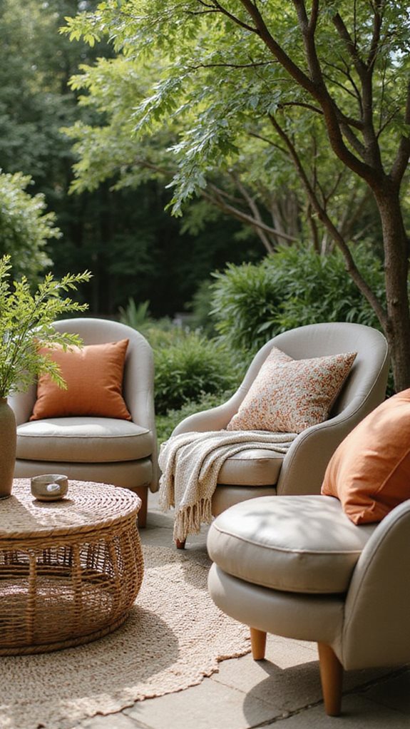 coussin d'extérieur résistant aux intempéries