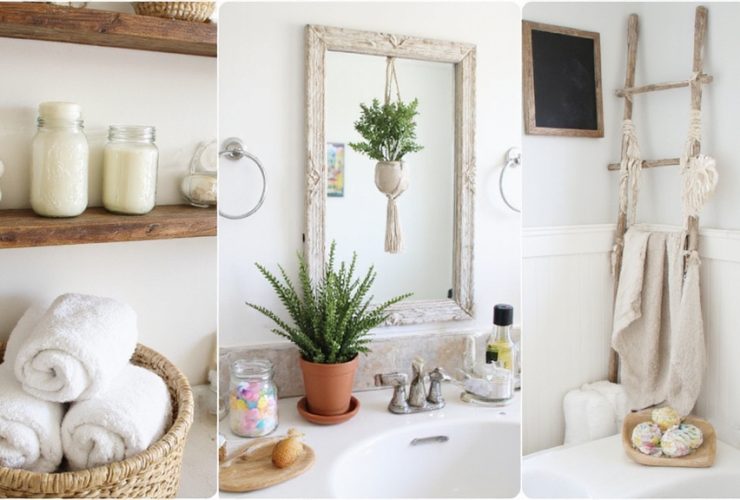 décoration de salle de bain DIY abordable