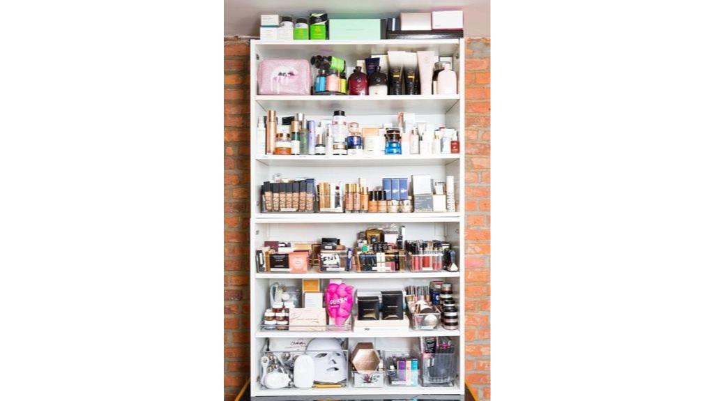 collection de beauté et d'habillage disponible