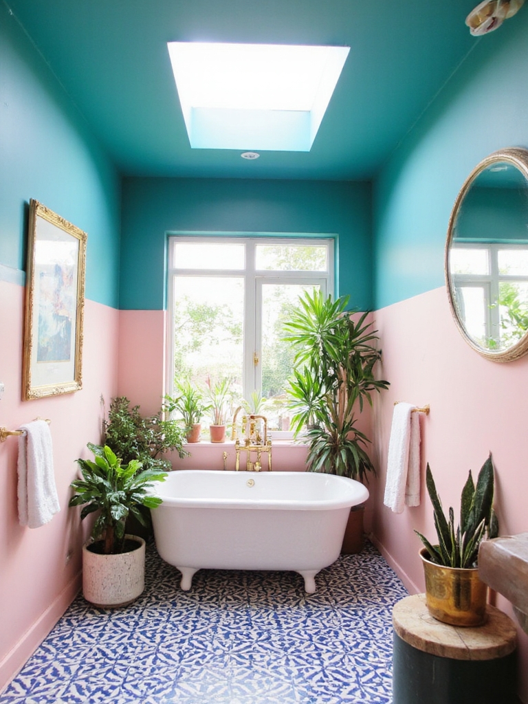 idées audacieuses de peinture au plafond