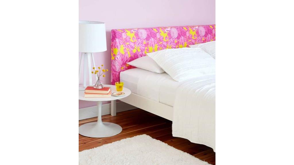 tête de lit rembourrée maison en gras