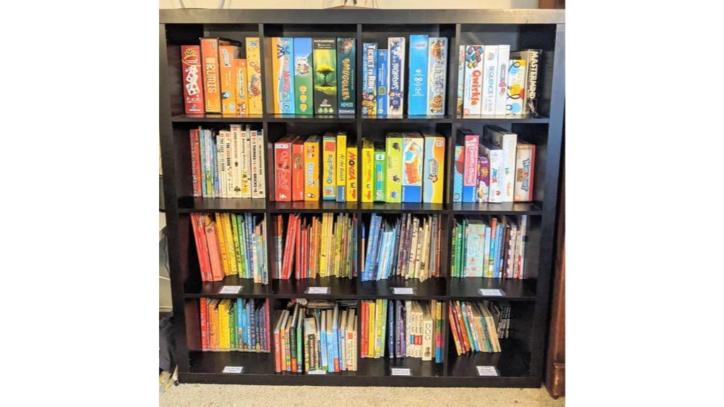 livres et jeux de société