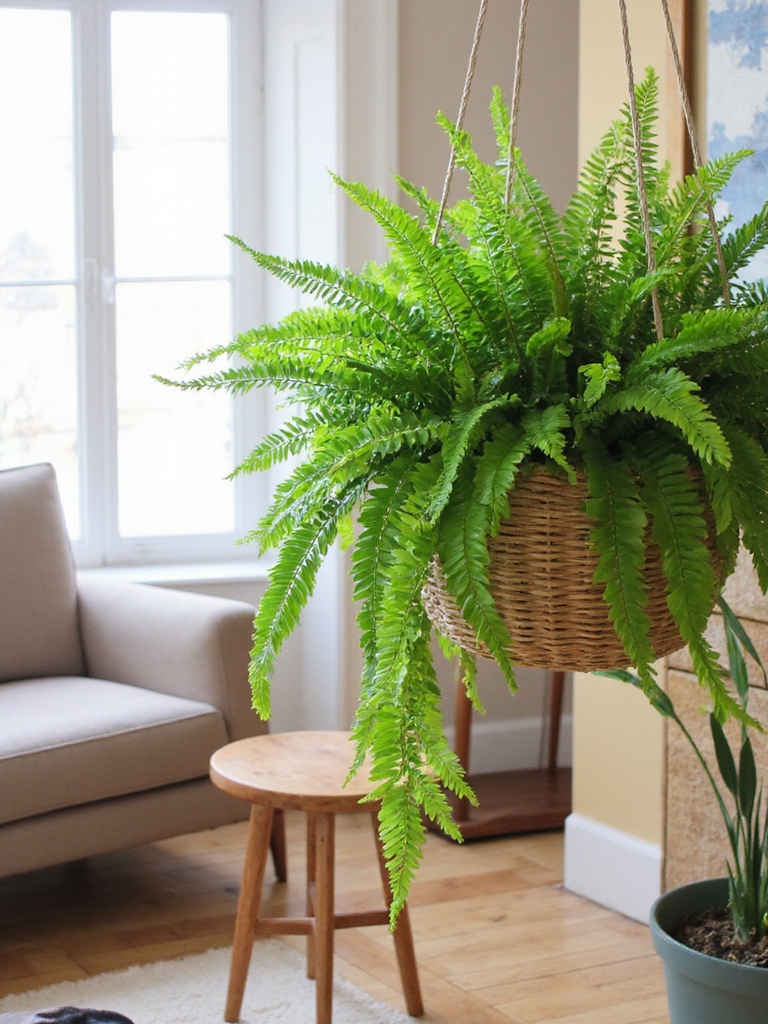 bienfaits de la fougère de Boston en intérieur