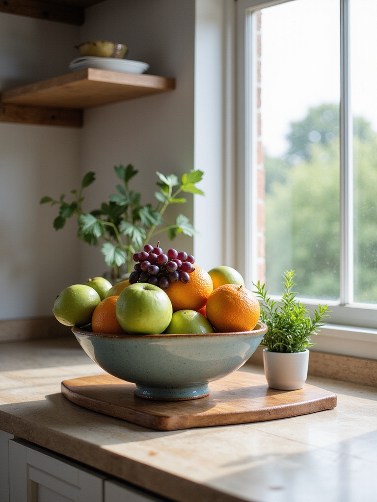 intégration de jolie coupe à fruits