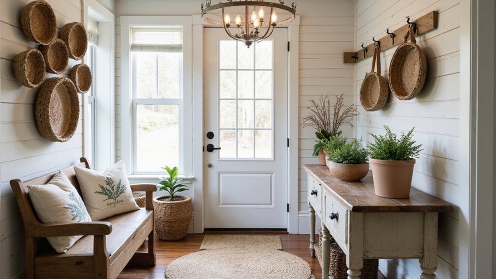 idées d'entrée de maison de campagne
