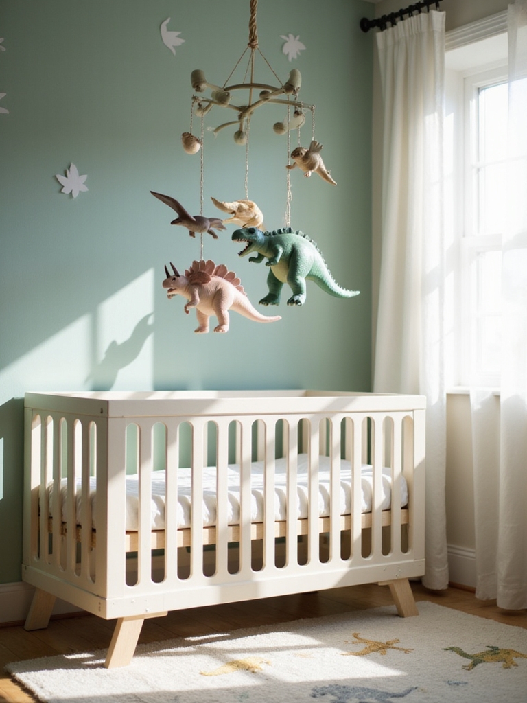 style mobile à thème dinosaure