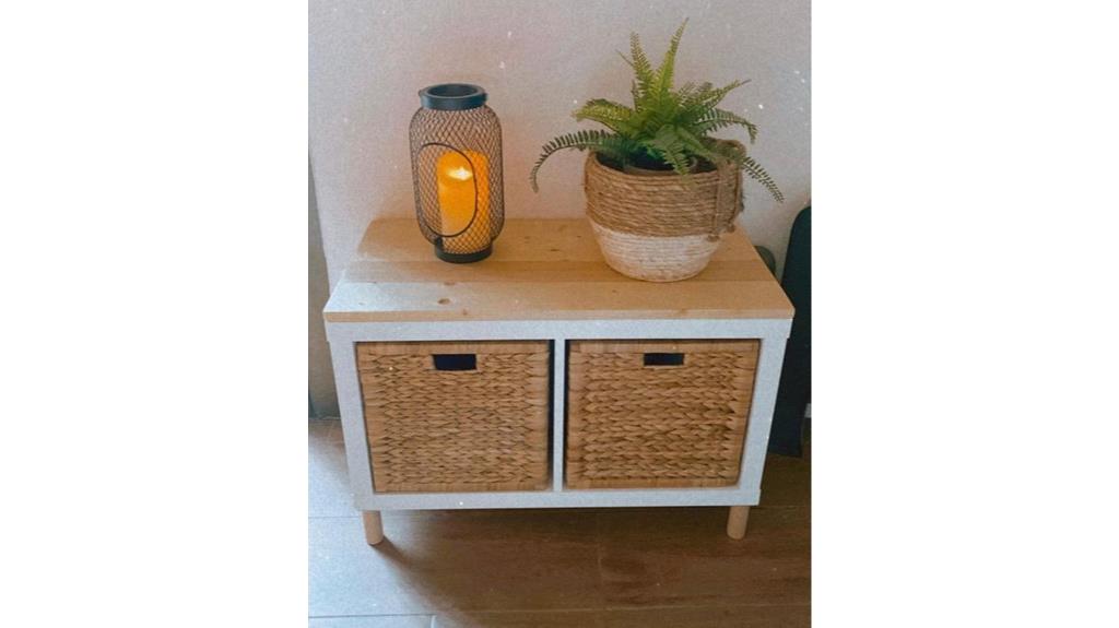 table de chevet kallax meuble