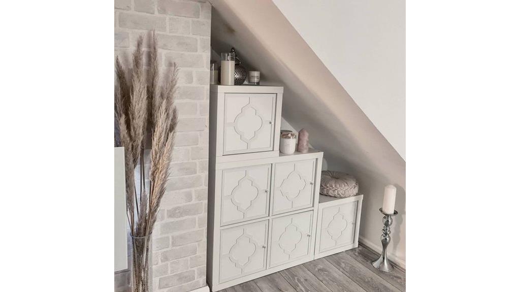 kallax rangement sous l'escalier