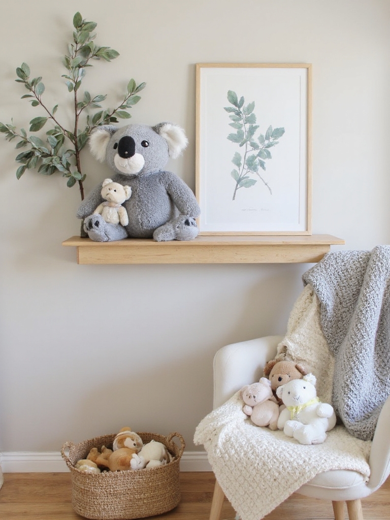 peluches de koala pour la décoration