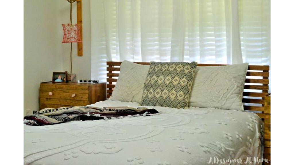 tête de lit inspirée du milieu du siècle