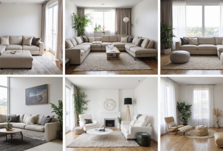 idées de salon minimaliste