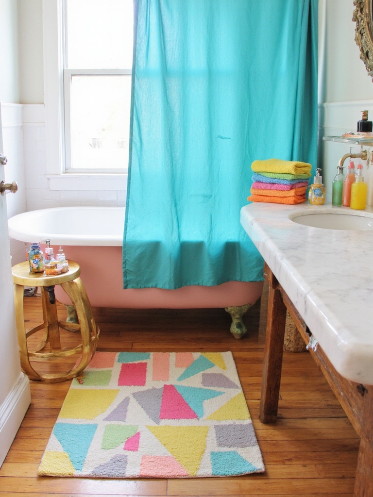 idées d'accessoires de salle de bain ludiques