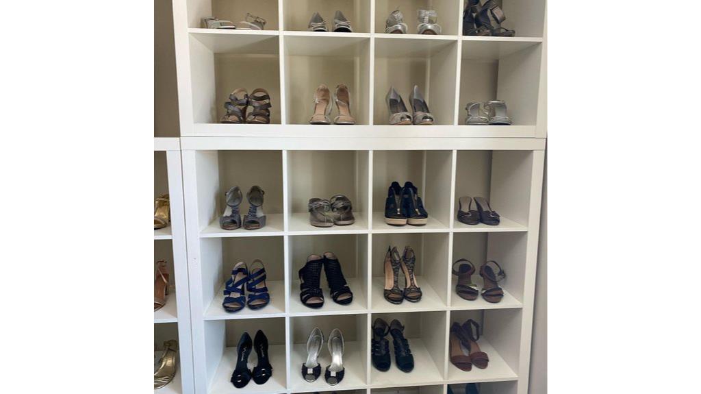 méthode d'organisation de rangement des chaussures