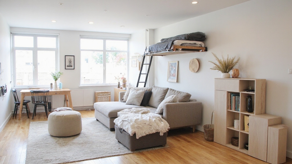 meubles multifonctionnels gain de place