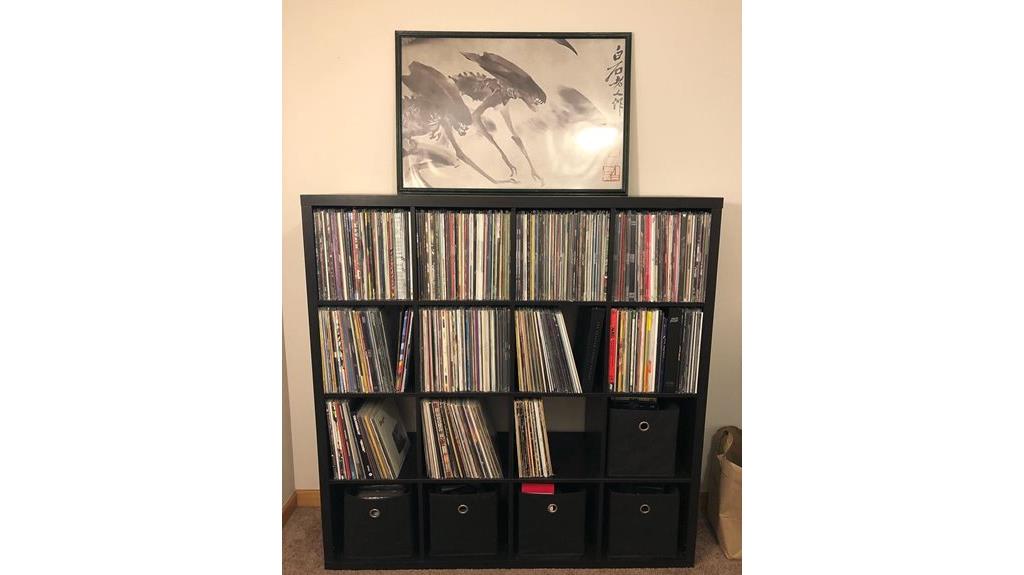 solutions de rangement pour disques vinyles
