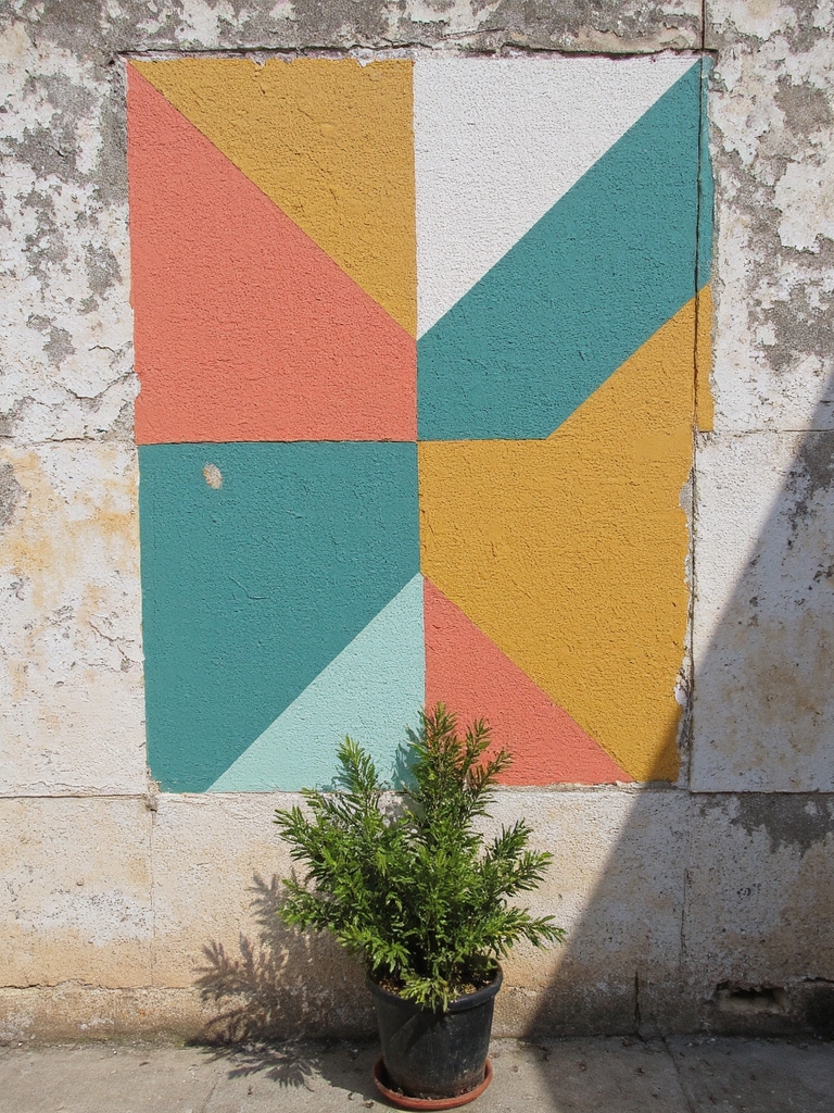 transformation audacieuse de design de peinture