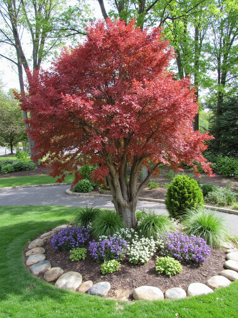 créer un point focal de jardin