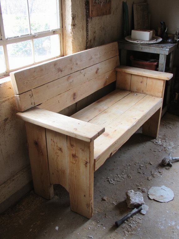 meubles créatifs en palette de recyclage