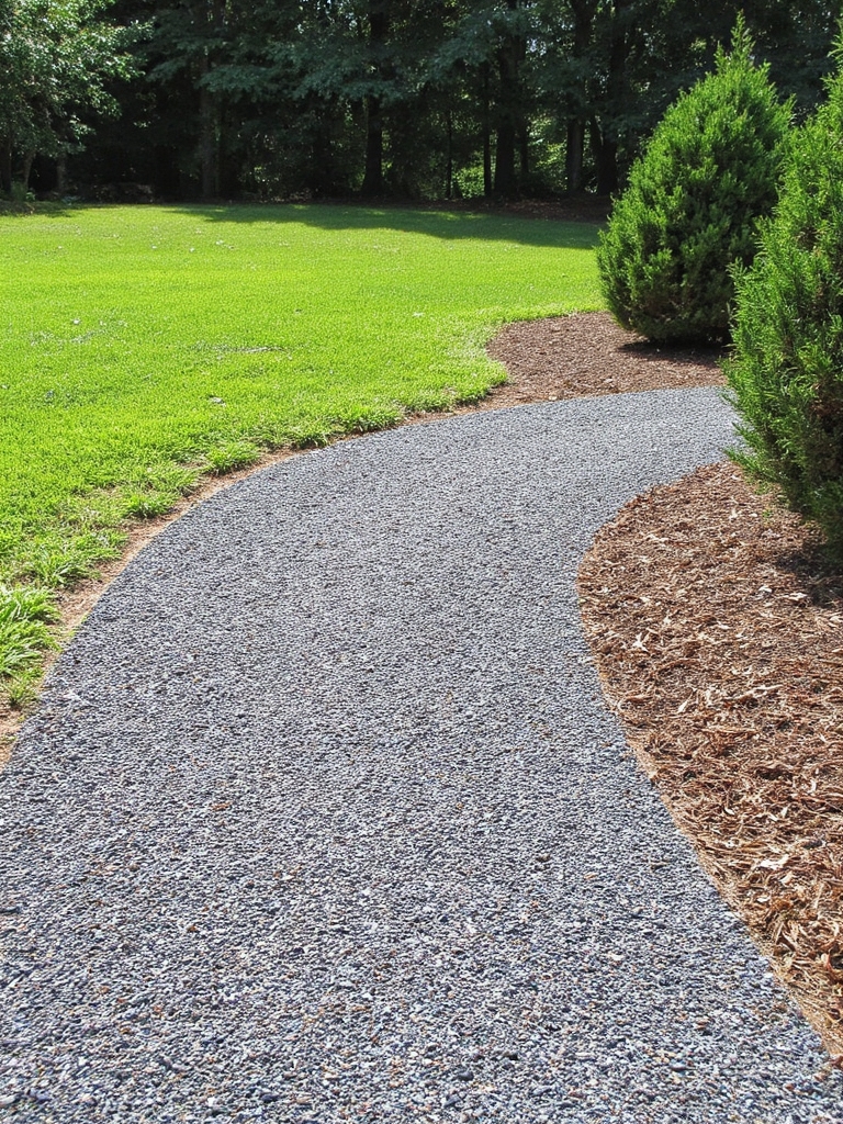 gravier décoratif et paillis