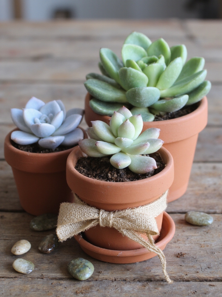 charme désertique avec des succulentes