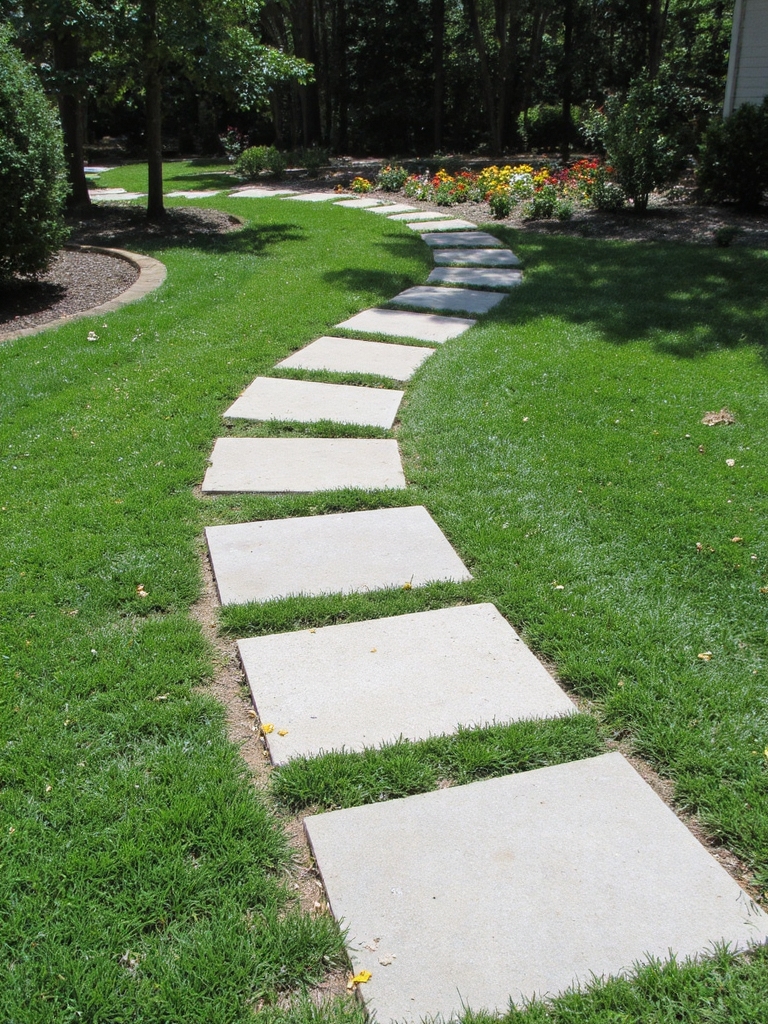 allées de jardin fonctionnelles et élégantes