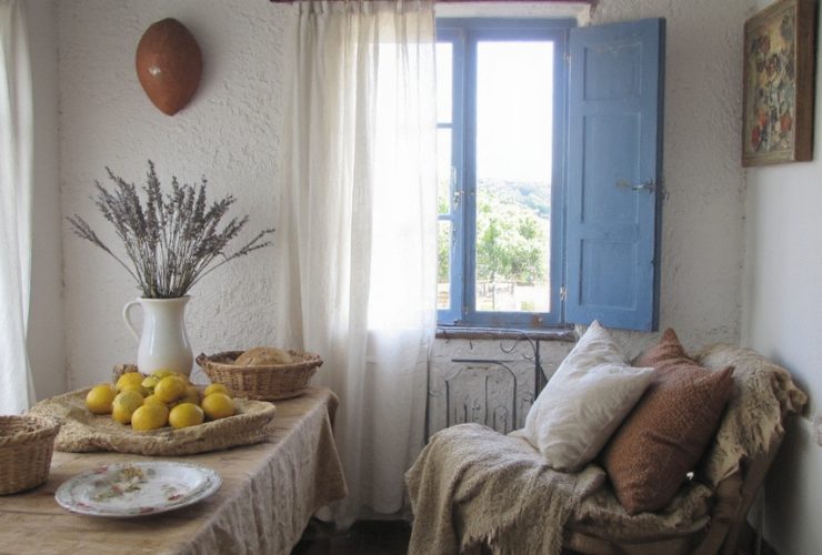 esthétique de la maison d'été italienne