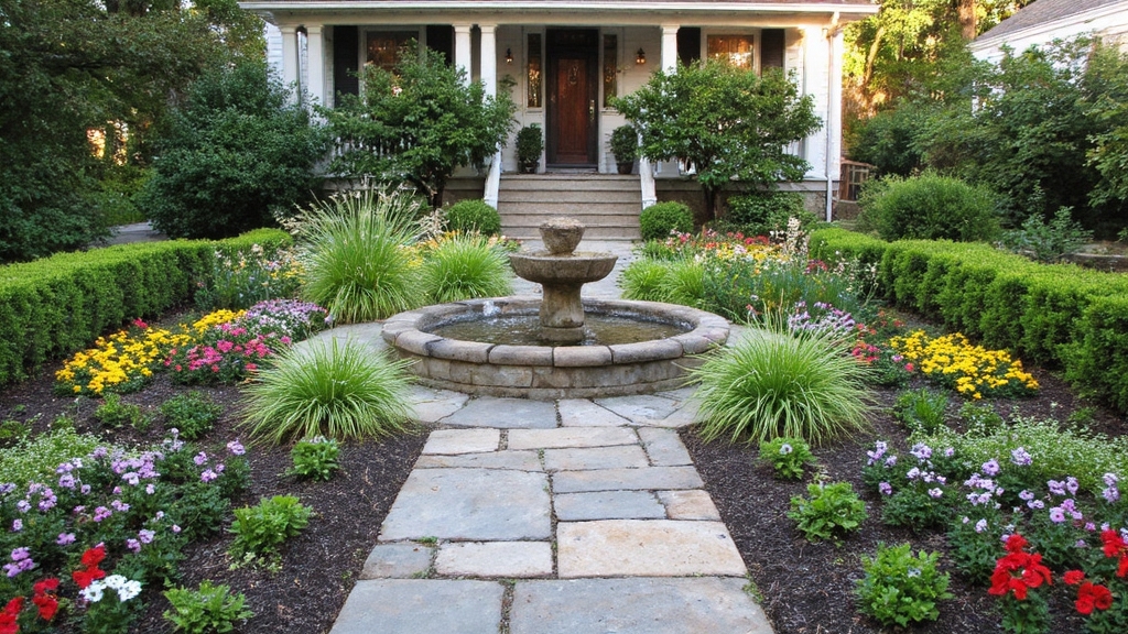 idées d'aménagement paysager pour l'attrait de la façade