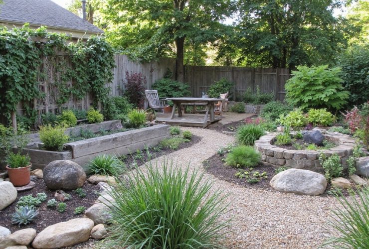 conseils d'aménagement paysager sans creuser