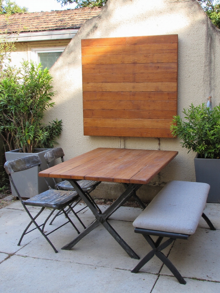 tables murales économes en espace