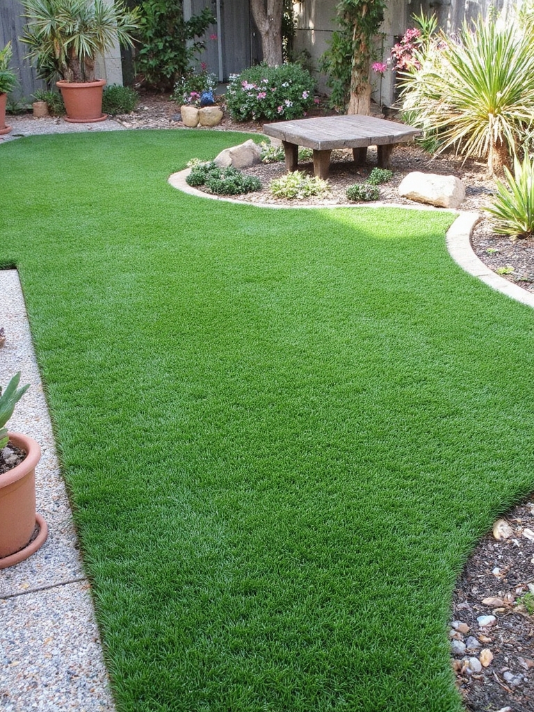 gazon synthétique entretien minimal