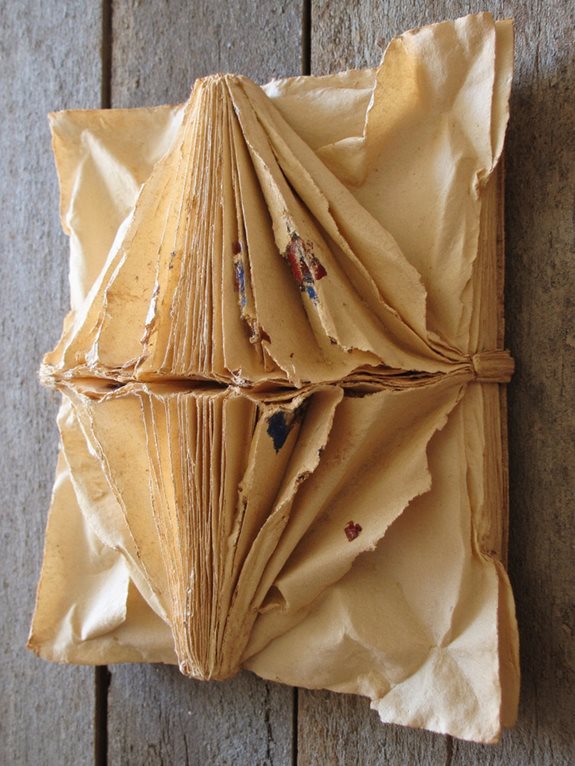 transformer de vieux livres de manière décorative