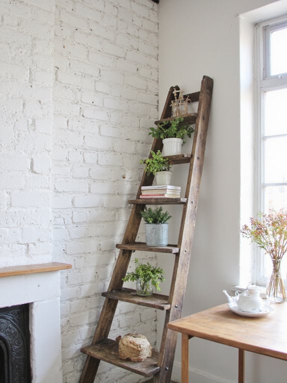 transformer les vieilles échelles de manière créative